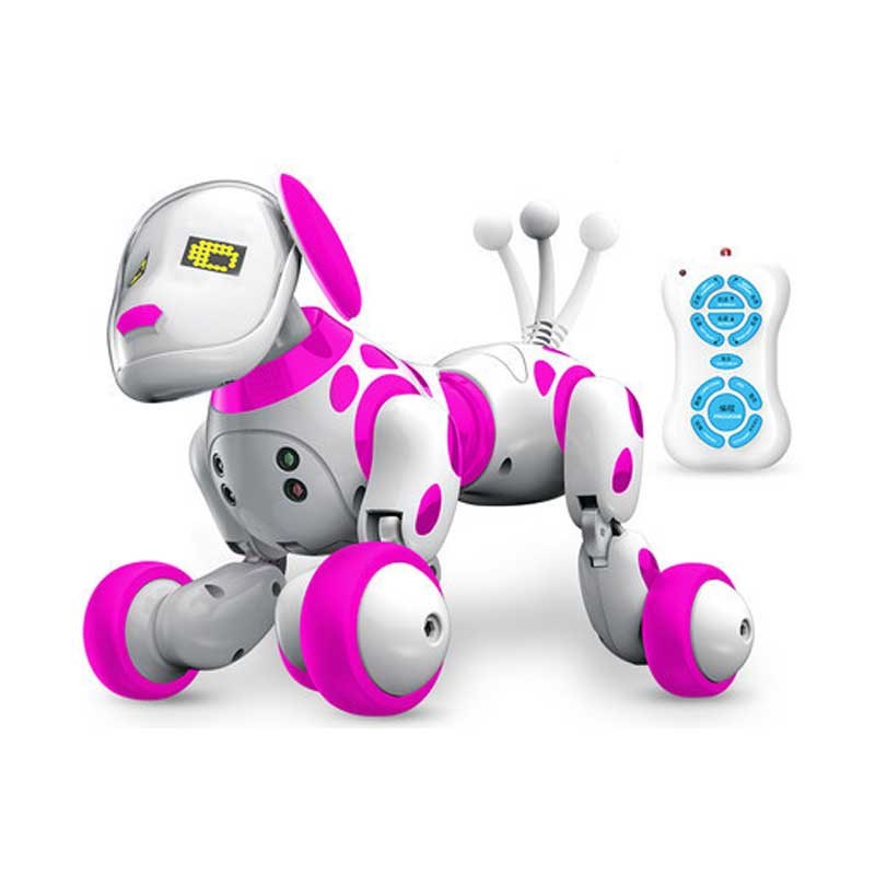 2020 New Remote Control Smart Robot Dog Programable 2.4G Wireless Kids Toy Intelligent Talking Robot Dog Electronic Pet kid Gift