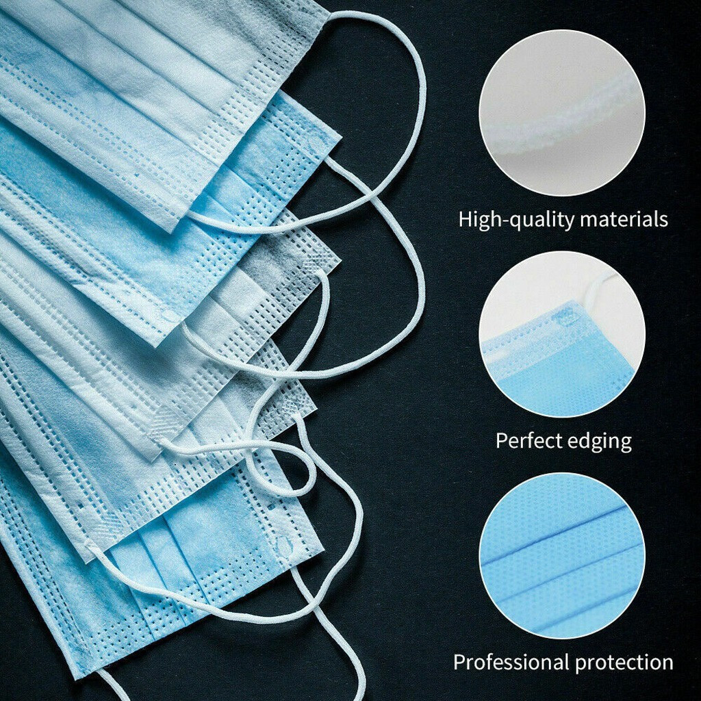 50pc Adult Designer Fasemask Disposable For Germ Protection 3-ply Non-woven Ski Fasemask Christmas Cosplay