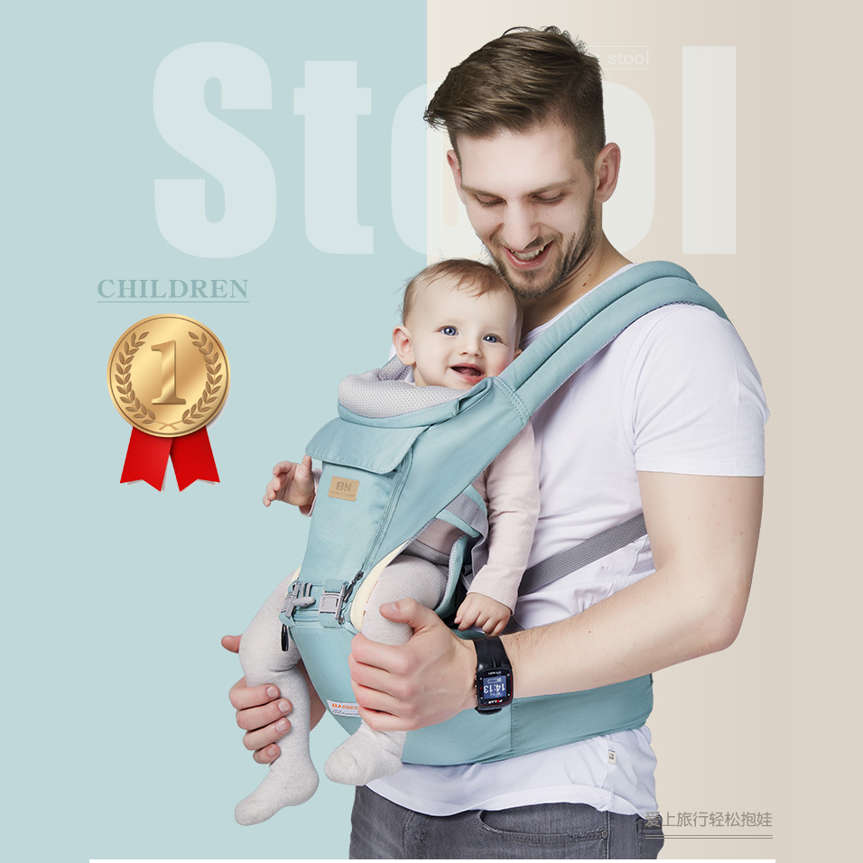 Ergonomic Front Facing Hip Baby Carrier Sling Infant Kid Newborn Baby Wrap Blanket Kangaroo Baby Carriers for Baby Travel 0-18