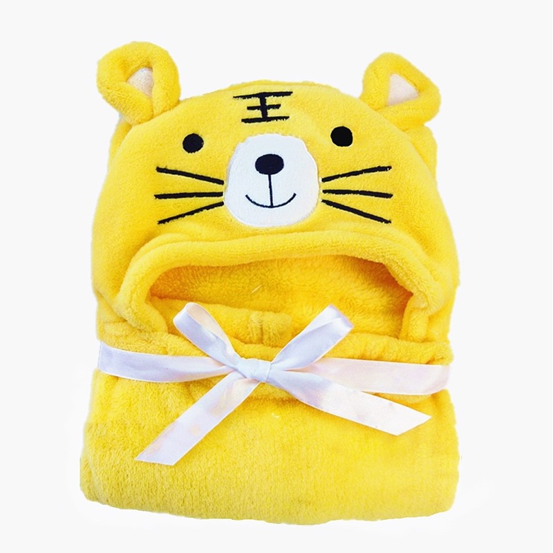 Newborn Hooded Towel Children Baby Spa Towel for Baby Bath Velvet Baby Blanket Kids Bebe Bathrobe Infant Bath Hood Beach Towels