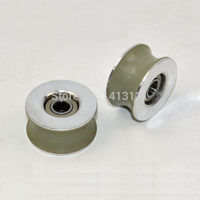 free shipping Polyester caster door pulley hardware part muted wheel Automatic door sensors hanging wheels fitting