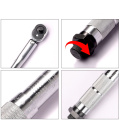 Torque Wrench Car Repair 3/8 Square Drive 19-110NM Two-Way Precise Ratchet Wrench Repair Spanner Key Hand Tools