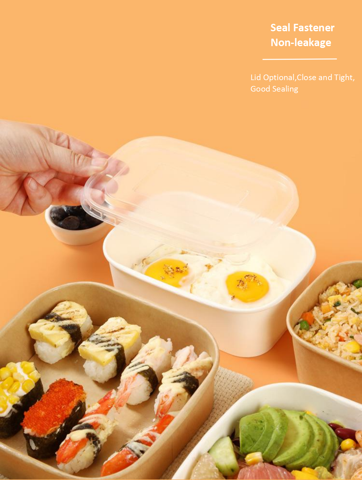 Kraft Paper Food Container Show