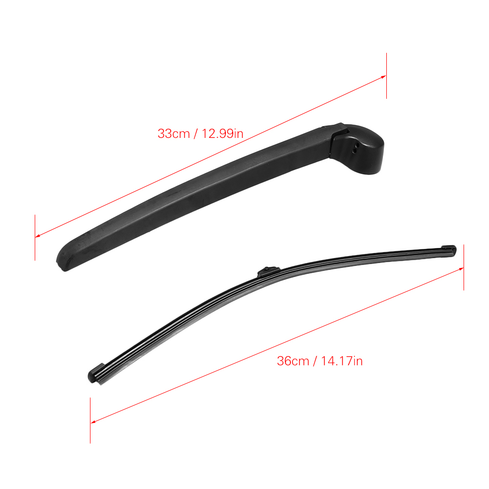 Rear Window Windshield Wiper Arm & Blade Replacement Kit for Audi A4 B8 Avant 08-13 Car Accessories
