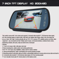 7Inch Screen TFT LCD display Car Rear View Mirror Monitor car monitor Auto Vehicle Parking Rearview For Reverse HD Two inputs