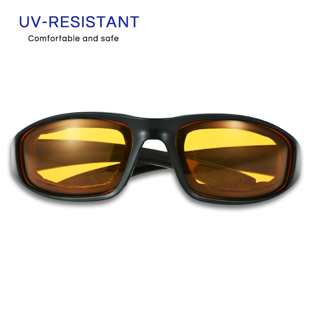 UV400 Anti-Glare Night Vision Driver Goggles Night Driving Enhanced Light Glasses Fashion Sunglasses Goggles Car Accessries