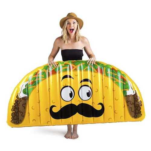 Custom Plastic Inflatable Burrito Mr. Burrito Pool Float for Sale, Offer Custom Plastic Inflatable Burrito Mr. Burrito Pool Float