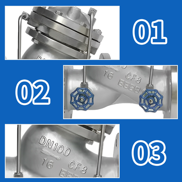 Multifunctional Water Pump Control Valve