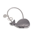 Little whale couple keychain Valentine's day lovely gift key pendant wedding anniversary dolphin expresses love