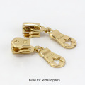 gold for Metal zip