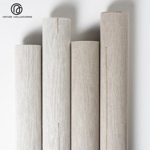 Eco-Friendly Linen Wallpaper with Organic Feel