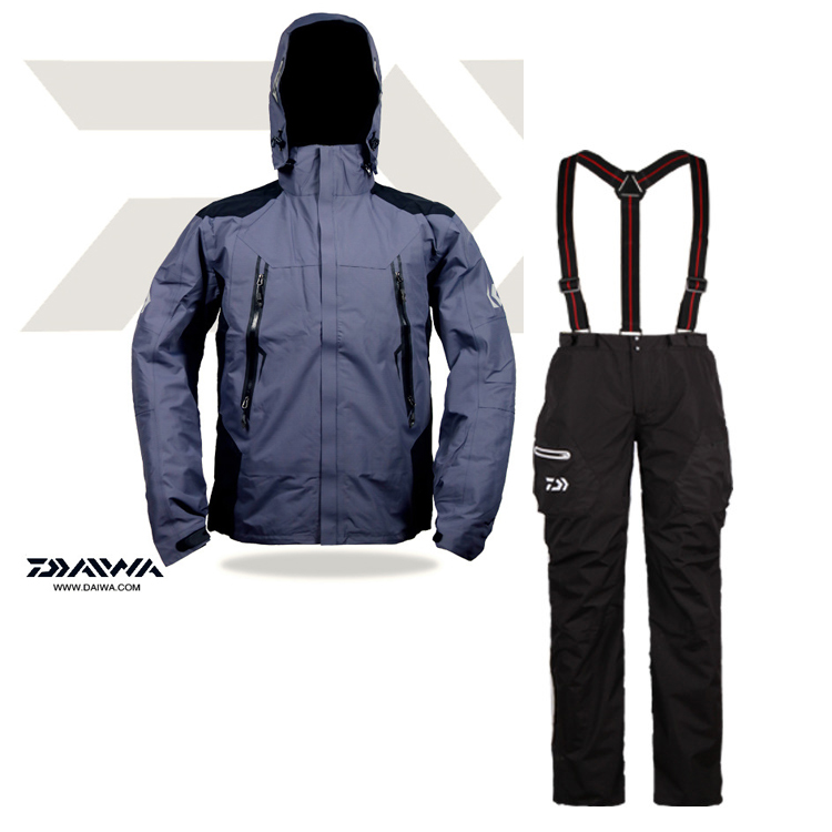 Top Quality Brand Daiwa Fishing Clothing Sets MenThick Warm Fishing Clothes Autumn Jackets And Pants Winter Man Sports Wear Set