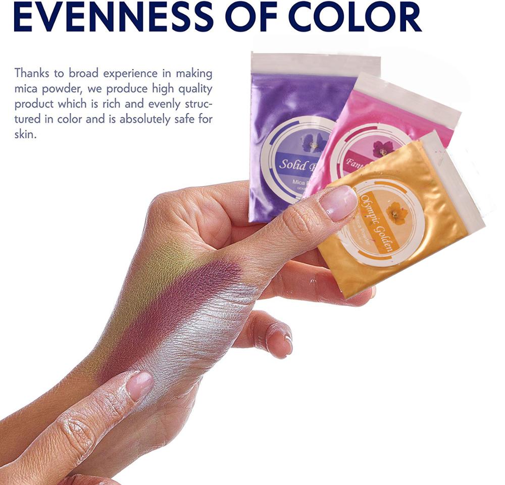 Epoxy Resin Dye , Mica Powder , Soap Dye Hand , Soap Making Supplies , Eyeshadow and Lips Makeup Dye 10 G