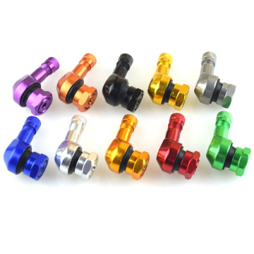 1PCS Motorcycle Wheel Valve Stem 90 Degree Angle Wheel Tire Tubeless Valve Stems Universal