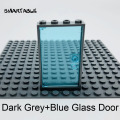 Dark Grey Blue Door