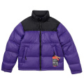 1996TNF same paragraph down jacket short stitching men and women couple casual thickened stand-up collar jacket