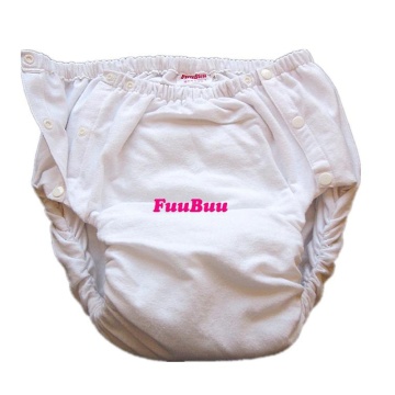 Free Shipping FUUBUU2042-WHITE-XL Adult Diaper/ incontinence pants/ diaper changing mat/Adult baby
