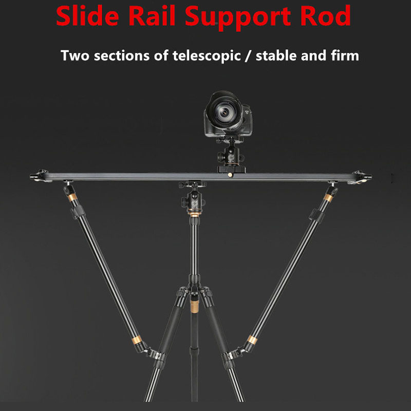 Camera Video Slider Rail Support Rod for Slider Dolly Rail Track Photography DSLR Camera Stabilizer System Tripod Accessories