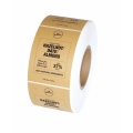 Custom Kraft Paper Self-adhesive Label Sticker