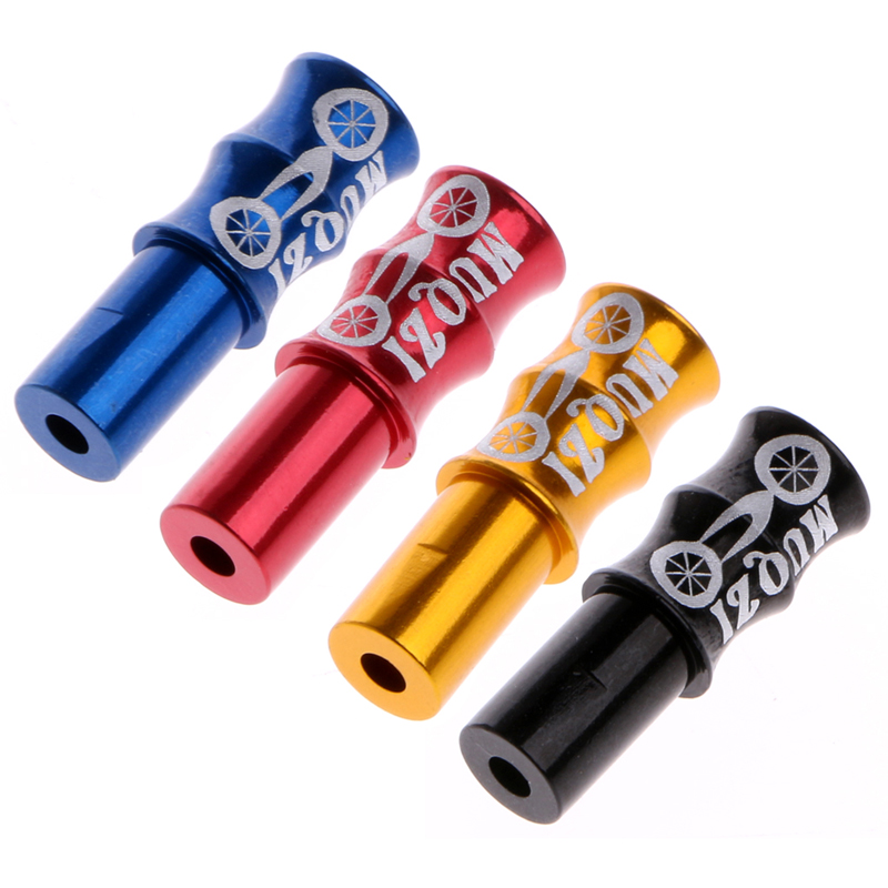 10Pcs Bike Bicycle Cycling Brake Derailleur Shifter Cable End Caps Crimps 4mm