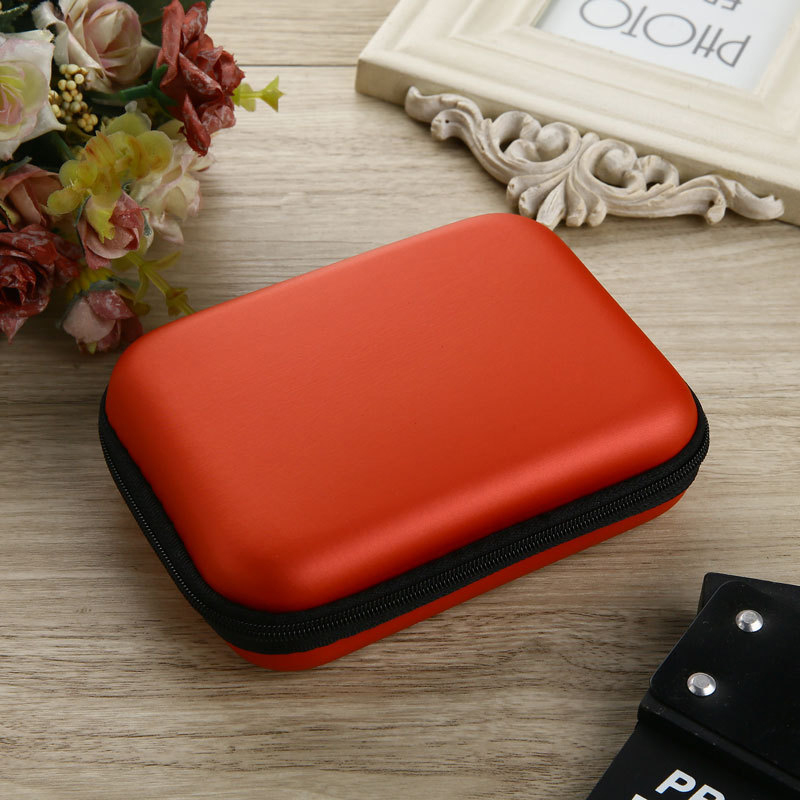 NEW 2.5" HDD Bag External USB Hard Drive Disk Carry Mini Usb Cable Case Cover Pouch Earphone Bag for PC Laptop Hard Disk Case