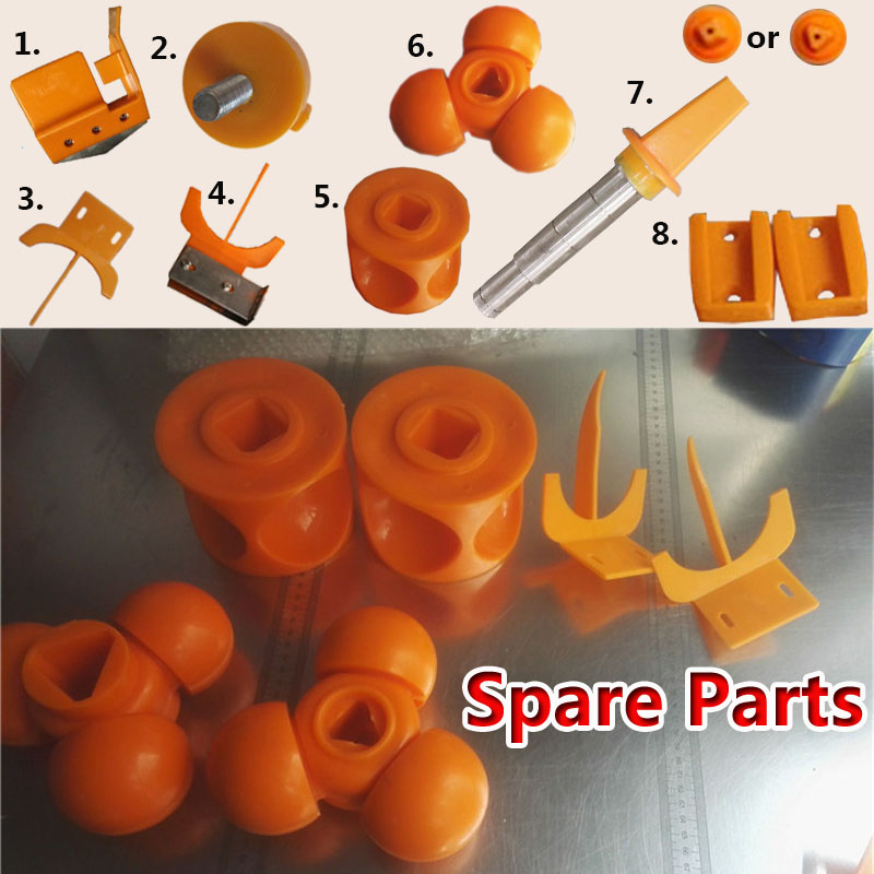 spare parts for orange juicing machine XC-2000E-2 fresh orange extractor machine spare parts for sale
