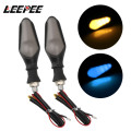 LED Motorcycle Turn Signals Universal Motorbike Accessorise Motorcycle Turn Indicators Tail Lamps Daytime Running Light 2Pcs/set