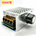 With fuse 10-220V 4000W SCR high-power electronic voltage regulator Module Speed dimming speed control temperature control modul