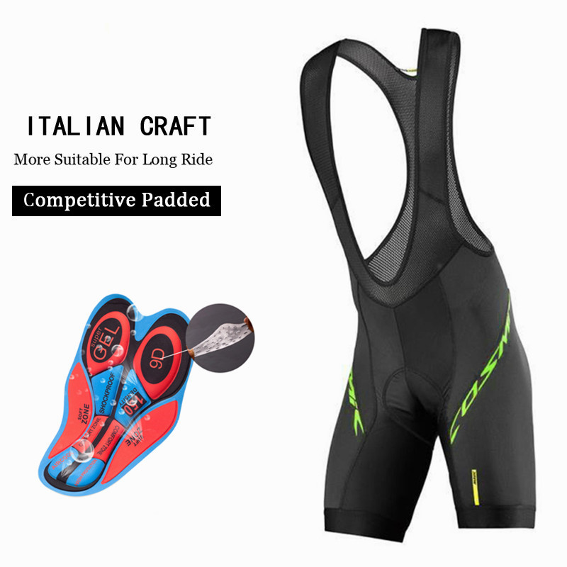 2020 Summer Men/women Team Shorts Cycling Bib Shorts Bike Tights MTB Ropa Ciclismo Moisture Wicking Bicycle Pants 9D Gel Pad