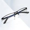 Mens Vintage Metal Frame Anti Blue Light Glass Frame Computer Eyewear Women's Optical Spectacle Glasses Eyeglass Square UV400