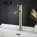 304 Stainless Steel Deck Mounted Sink Basin faucet Rust And Corrosion Resistance Bathroom Kitchen Hot and cold Water Faucet Mci