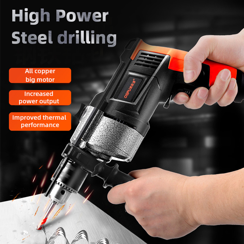 Electric Impact Drill Power Tool Electric Hammer Drill 220v household high power Electric Rotary Hammer and Accessories