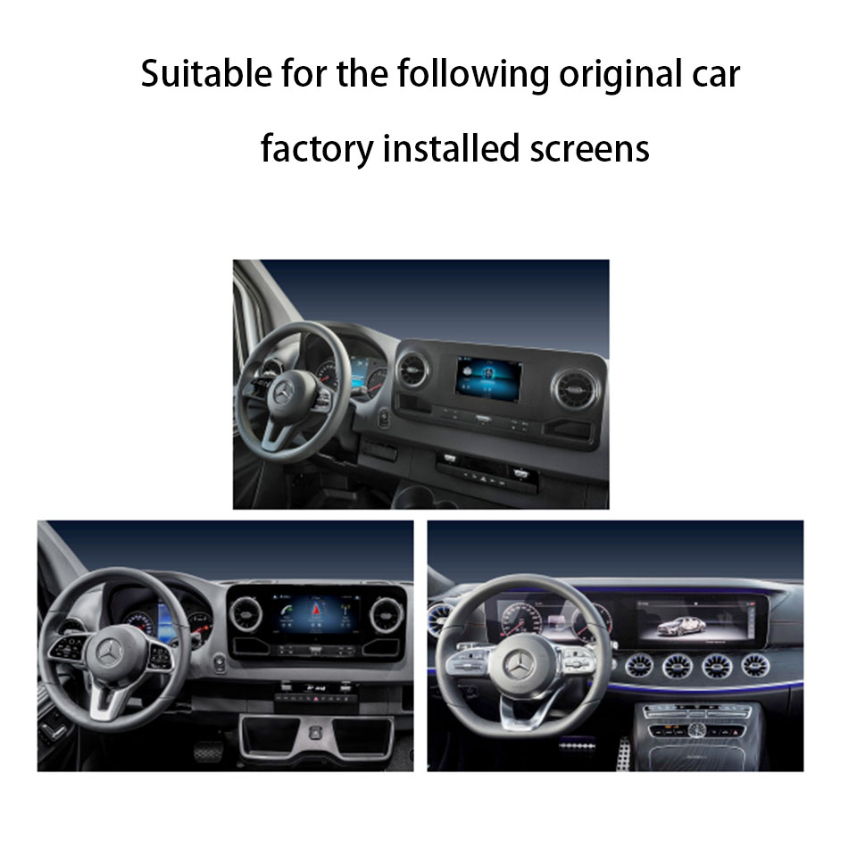 Car Video Interface Parking Aid DTV / DVR / Forward and Back Camera Solution for Mercedes Sprinter 2019 Vehicle
