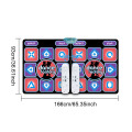 3D Double Dance Mat For TV PVC Home Running Blanket Yoga Game Massage Learning HD Kids Toy Indoor Computer Gift