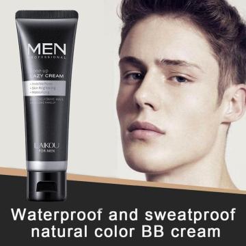 LAIKOU Natural Whitening Men BB Cream Face Cream Men Effective Care Sunscreen Face Foundation Base Makeup Skin Color Skin Care