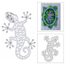 2020 New Animal Gecko Metal Cutting Dies and Lace Die Paper Cut Scrapbooking For Crafts Greeting Card Making No Stamps Sets