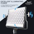 L4500 LED Video Light 2 in 1 Kit Photographic Lighting Studio Lamp Bi-color 3200K-5600K Photo Light with Tripod for Youtube