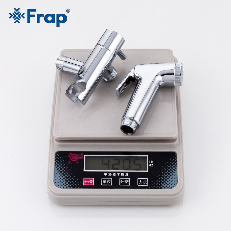 FRAP Bidets bidet faucet function cylindrical hand shower tap crane chrome solid brass single cold water corner valve
