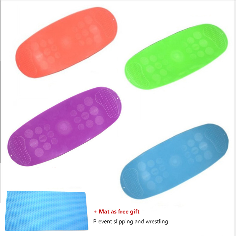 ABS Twisting Fitness Balance Board Simple Core Workout Yoga Twister Training Abdominal Muscles Legs Balance Pad Prancha Fitness