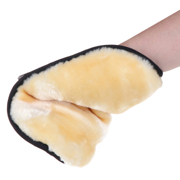1 Pcs Shoe Care Kit Waterproof Cloth Gloves Coral Fleece Velvet Cleaning Sponge Wash Gloves