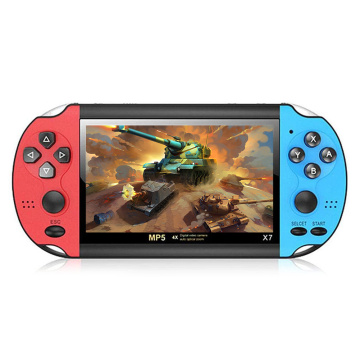 X7 Handheld Game Console Player 4.3 Inch LCD Display 8GB Double-rocker 3000 Classic Game Retro Mini Pocket MP5 Video Game