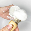 1 Pcs 60g Mint Scented Men's Shaving Soap Aluminum Boxed Foam Rich Gentle Not Stimulating Handmade Soap Drape Smooth