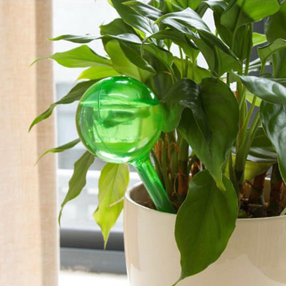Auto Drip Irrigation Imitation Glass Ball Flower Automatic Watering Device Plant Pot Bulb Shape Drip Home Travel Water Dropper