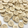 50pcs 18mm Round Wood Buttons 4 Holes Sewing Crafts Accessories WB28