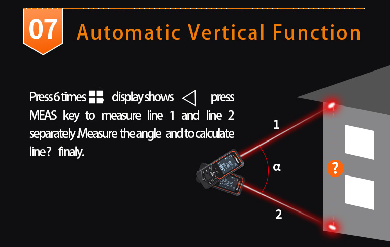 LV88U 120m 100m 80m 50m Handhold Laser rangefinder Digital Laser Distance Meter Electrical Level tape Laser distance measurer