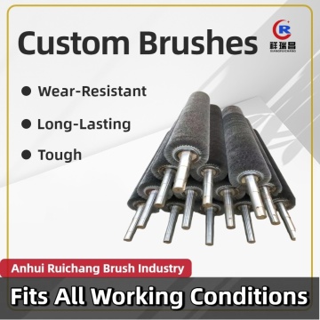 Dual Steel Strip Brush for Industrial Use