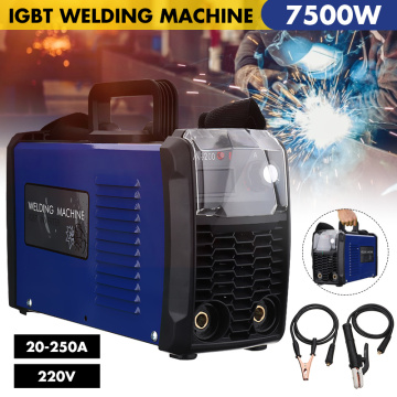 Professional 9.5KVA DC Inverter ARC Welder 220V IGBT MMA Welding Machine 200/250 Amp for Home Beginner Lightweight Efficient