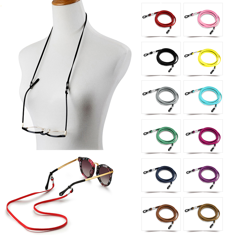 Glasses Strap Chain Adjustable Sunglasses Eyeglasses Rope Lanyard Holder Anti Slip Glasses Cord Eyewear Accessory Elasticity
