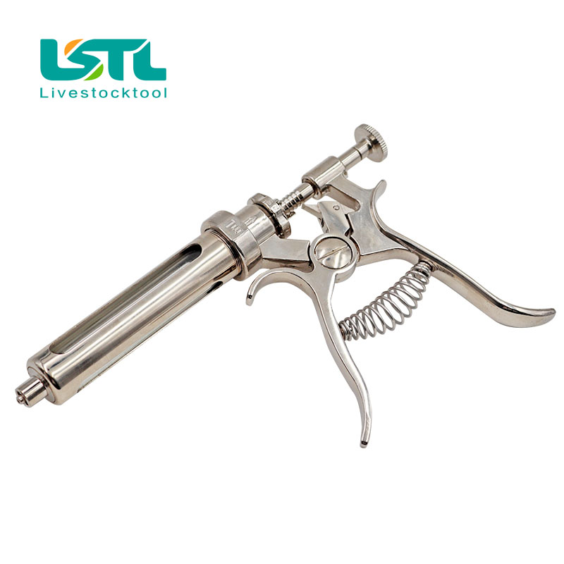 Automatic Livestock Continuos Injection Veterinary 10ml 20ml 30ml 50ml Farm Animal Pig Chicken Cow Metal Poultry Veterinary Tool