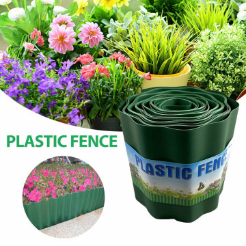 10/15/20cm Garden Fencing Plastic Lawn Border Fence Garden Grass Edge Border Fence Wall Roll Jardineria Plantas Naturales